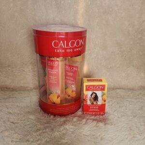 Calgon Take Me Away! Hawaiian Ginger 4 Piece Gift Set AND Bath Beads New